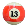 13 Orange Stripe Pool Ball - Magnetic Bottle Opener