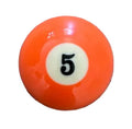 5 Solid Orange Pool Ball - Magnetic Bottle Opener