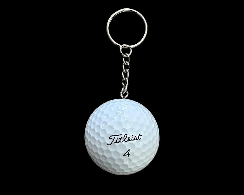 Titleist 4 Keychain Bottle Opener - White