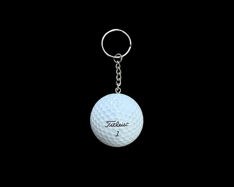 Titleist 1 Keychain Bottle Opener - White