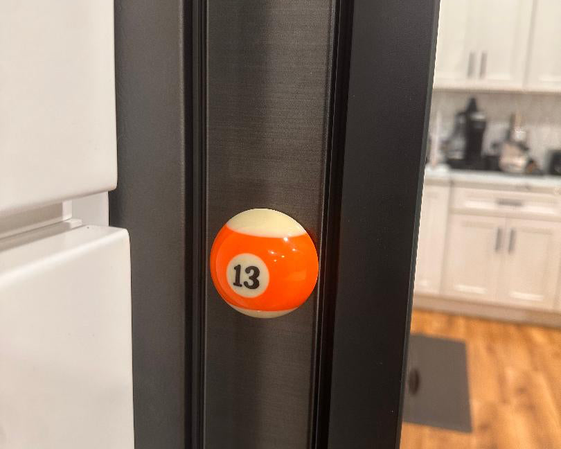 2 Solid Blue Pool Ball - Magnetic Bottle Opener (Copy)