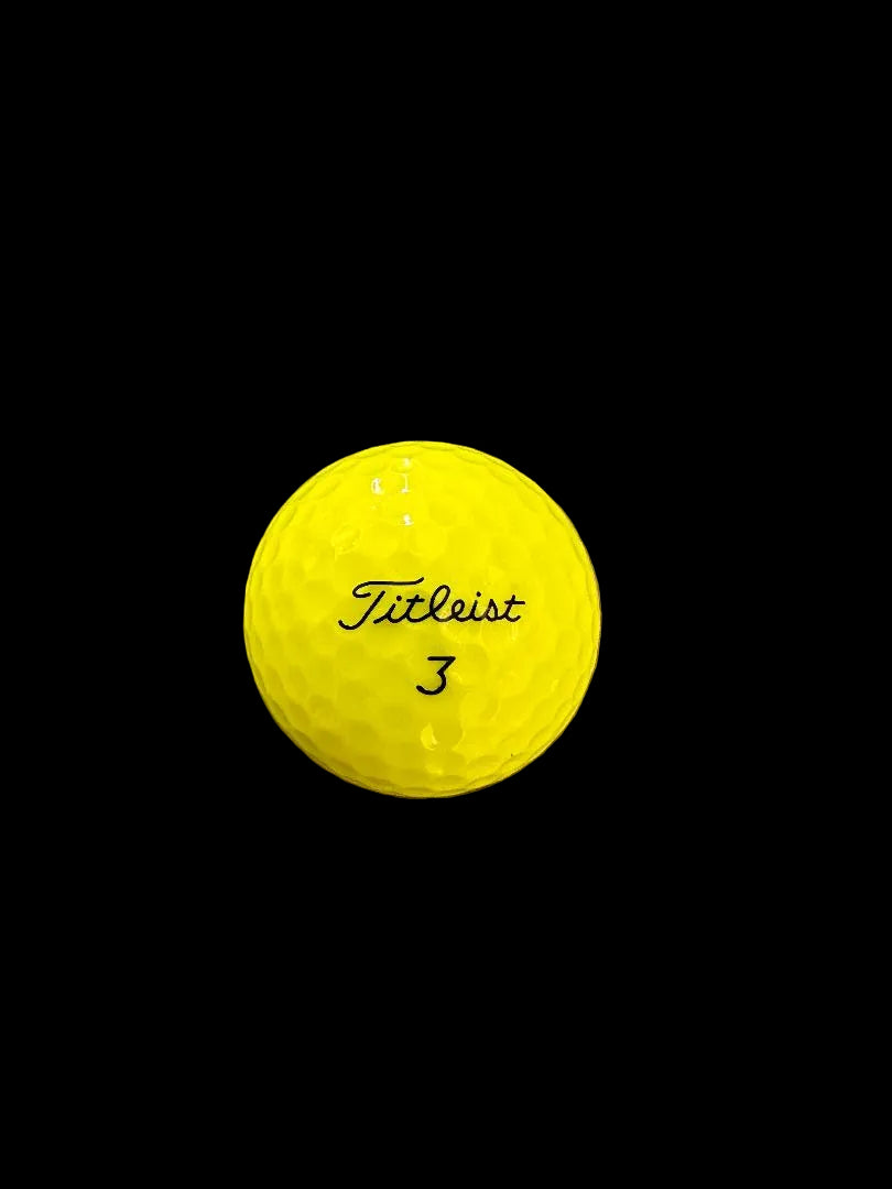 Titleist 3 Golf Ball Bottle Opener - Magnetic - Yellow