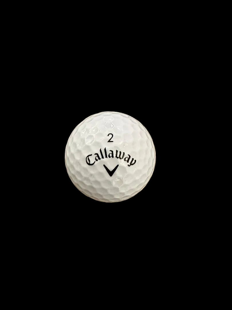 Callaway 2 Golf Ball Bottle Opener - Magnetic - White