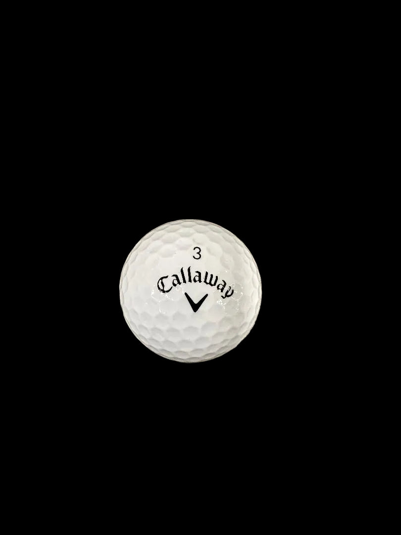 Callaway 3 Golf Ball Bottle Opener - Magnetic - White